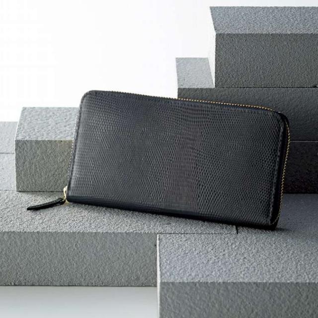 ラウンドファスナー長財布ブラック S-NOL153127BK(代引不可)【送料無料】