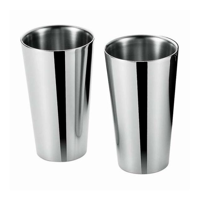 SUSCUP サス2重タンブラー250ml 2PCS SCW-14-2P プレゼント ギフト お祝い(代引不可)【送料無料】