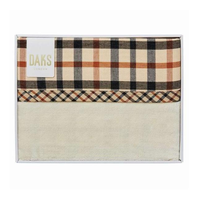 ダックス シール織/ガーゼ リバーシブル綿毛布 毛羽部分 DK530100-3 プレゼント ギフト お祝い(代引不可)【送料無料】