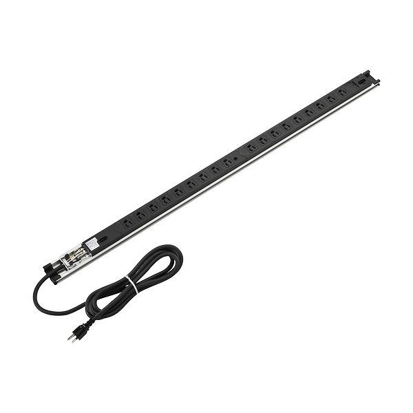サンワサプライ 19インチサーバーラック用コンセント(15A) TAP-SV1518(代引不可)【送料無料】の通販は