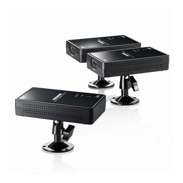ワイヤレス分配HDMIエクステンダー 2分配 VGA-EXWHD7N(代引不可)【送料無料】