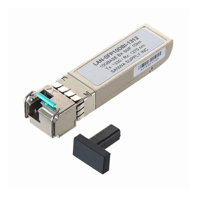 サンワサプライ BiDirectional SFPコンバータ LAN-SFP10DBI-1312(代引不可)【送料無料】