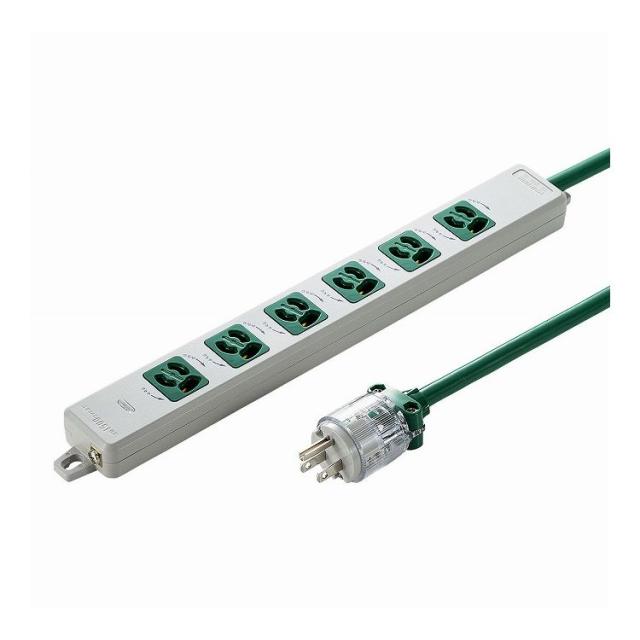〔5個セット〕 サンワサプライ 雷ガードタップ 5m TAP-SPWMG26-5X5 SANWA SUPPLY 電源タップ 延長コード 5m コンセント タップ テーブル