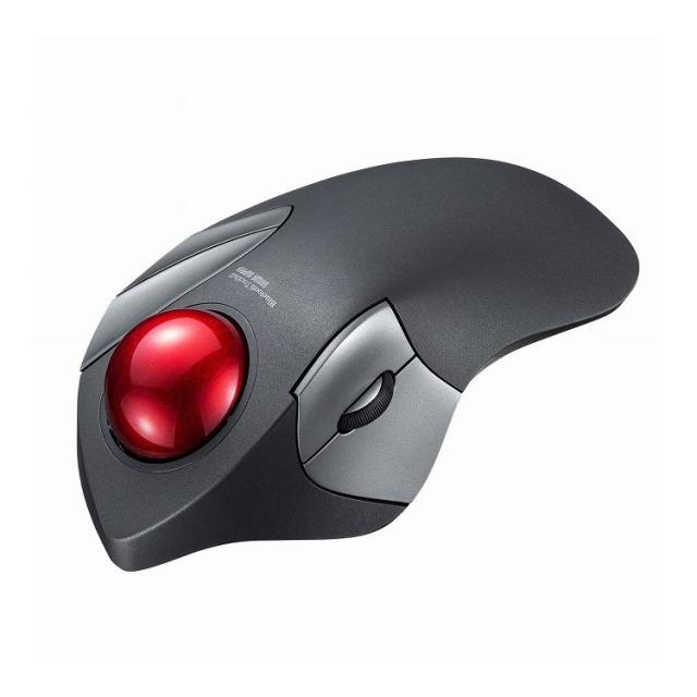 サンワサプライ Bluetoothトラックボール 静音・5ボタン・人差し指/中指操作タイプ MA-BTTB183BK(代引不可)【送料無料】の通販は 8,173円