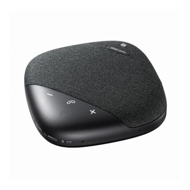 サンワサプライ 【メーカー直送】 Bluetooth 会議 スピーカーフォンAGC AEC ANC AIノイズリダクション ハウリング抑制機能搭載 スピーカー USB 充電式 マイクミュート スピーカーミュート MM-BTMSP5(代引不可)【送料無料】の通販は