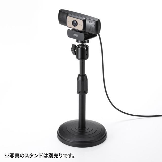 サンワサプライ 【メーカー直送】 耐高温 広角 WEBカメラ 映像 撮影 パソコン PC ブラック 黒 Microsoft Teams Zoom カメラ 三脚 ロングケーブル CMS-V70BK(代引不可)【送料無料】_8