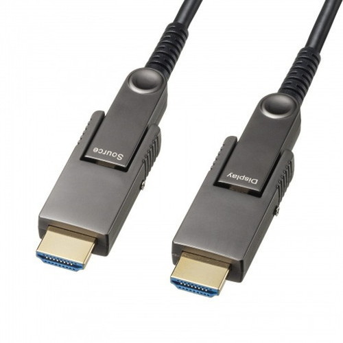 サンワサプライ 4K60Hz対応光ファイバHDMIケーブル(30m) KM-HD20-PFBAD30(代引不可)【送料無料】