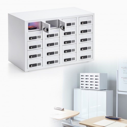 サンワサプライ 個別管理用スマートフォン保管庫(20台収納) CAI-CABSP68(代引不可)【送料無料】_7