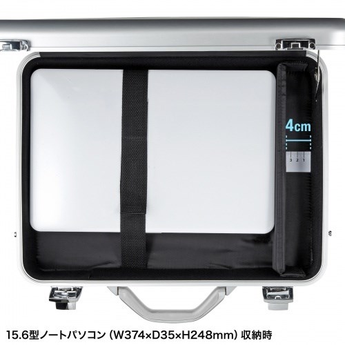 サンワサプライ PCアルミケース BAG-AL4N2(代引不可)【送料無料】_6