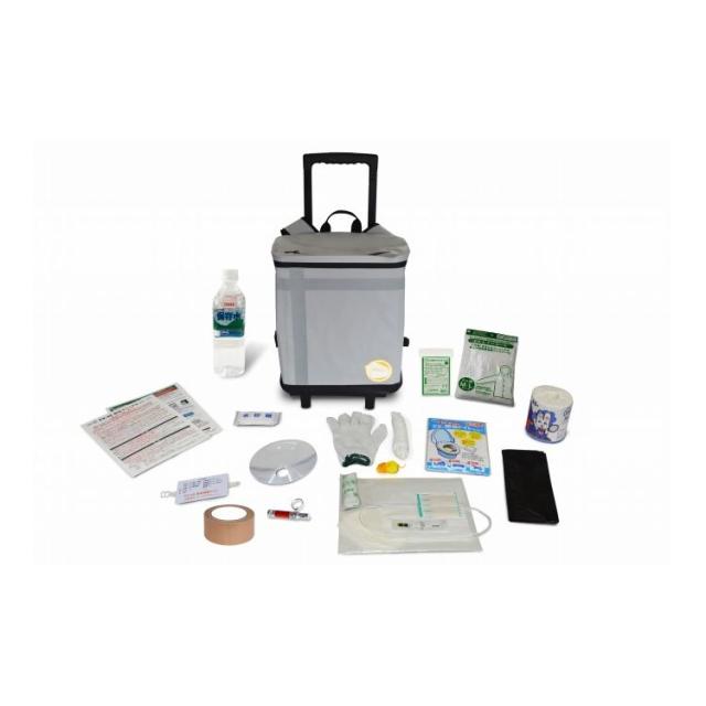 EX.48 防災バッグTANAKA 防災士ブラザーズモデル【Sサイズ・1人用・ベーシック】シルバーグレー EX48CXWSBG(代引不可)【送料無料】