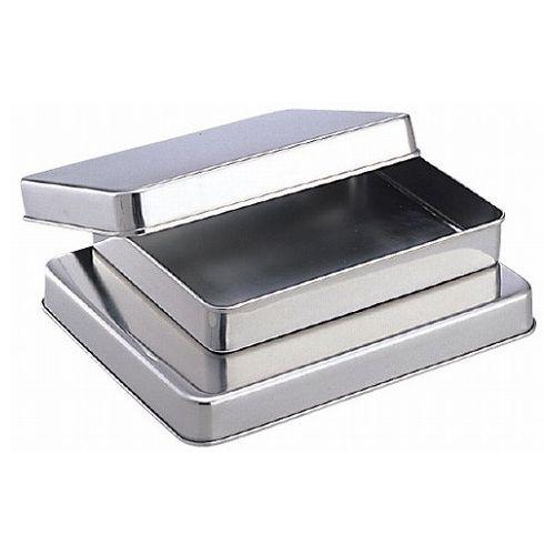 ステンレスバット(フタ付) 6号 360X300X40MM【送料無料】