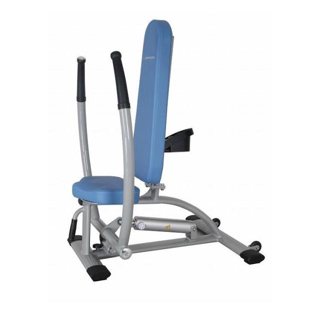 DK-672 ダイコー チェストプレス/ロウ 油圧GYMマシン 準業務用 トレーニング フィットネス 大胸筋 胸板 三角筋 上腕三頭筋 12段階負荷 トレーニングマシン ローイング ロウイング 健康器具 DAIKOU(代引不可)_1