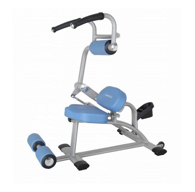 DK-676 ダイコー 油圧GYMマシン アブドミナルクランチ/バックエクステンション 12段階負荷 準業務用 トレーニング 腹筋 腹直筋 背筋 脊柱屹立筋 大臀筋 筋トレ(代引不可)_2