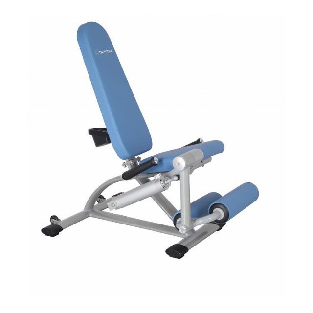 DK-677 ダイコー 油圧GYMマシン レッグカール/エクステンション 12段階負荷 準業務用 トレーニングマシン 自宅 フィットネスマシン サーキットトレーニング(代引不可)