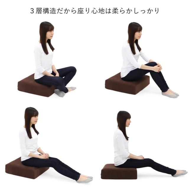 日本製 ふんわり 角 クッション 幅50cm 奥行き50cm おしゃれ シンプル 北欧 ウレタン ウレタンクッション 角型 四角型 国産(代引不可)【_6