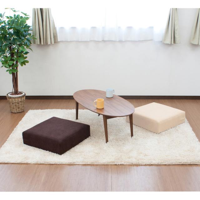 日本製 ふんわり 角 クッション 幅50cm 奥行き50cm おしゃれ シンプル 北欧 ウレタン ウレタンクッション 角型 四角型 国産(代引不可)【_9