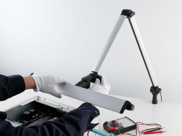 山田照明 Zライト Z-208LEDSL Z-Light ゼットライト シルバー LEDライト デスクライト【送料無料】_8