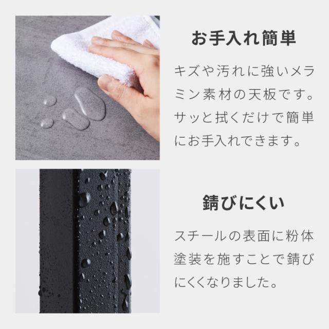 ワイドタイプ キャスター付き キッチンカウンター 幅100 VOID STACK series 大型レンジ対応 キッチンラック ゴミ箱上ラック レンジ台 レンジボード レンジラック キッチン ラック シェルフ(代引不可)【送料無料】_12