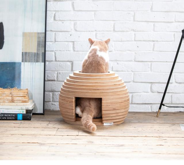 フランスペット ねこハウス まり PE05 ボール型のユニークな猫ハウス キャットハウス ペットハウス ペット家具 フランスベッド(代引不可)【送料無料】の通販は