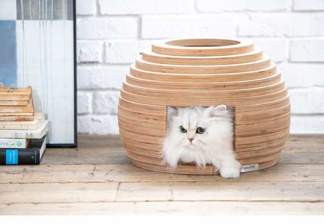 フランスペット ねこハウス まり PE05 ボール型のユニークな猫ハウス キャットハウス ペットハウス ペット家具 フランスベッド(代引不可)【送料無料】の通販は