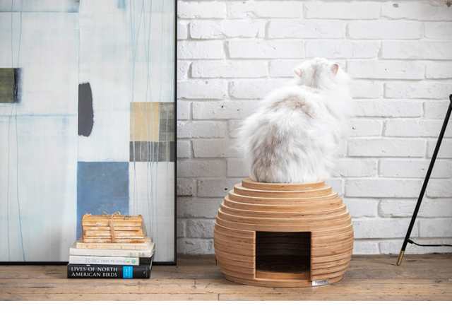 フランスペット ねこハウス まり PE05 ボール型のユニークな猫ハウス キャットハウス ペットハウス ペット家具 フランスベッド(代引不可)【送料無料】の通販は