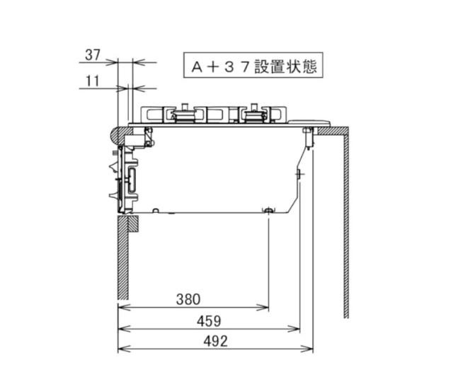 N3WV6RWAP2SIC LP Mikke ノーリツビルトインガスコンロ ノーリツ ビルトインガスコンロ NORITZ プロパンガス用・3口・両側強火タイプ・幅60cm ミッケ【送料無料】_14