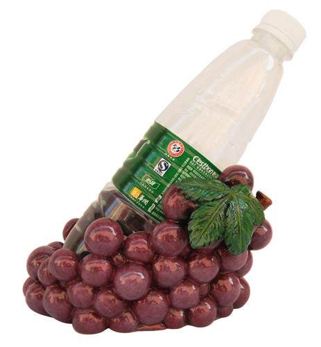 おもしろペットボトルホルダー ロータリーヒロ ボトルホルダー ぶどう Rh 854の通販はau Pay マーケット リコメン堂