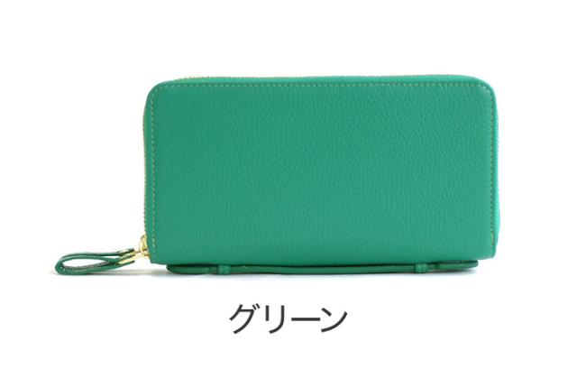 Plog プログ Wファスナー ジャバラカード 長財布 ラモーダヨシダ 牛革