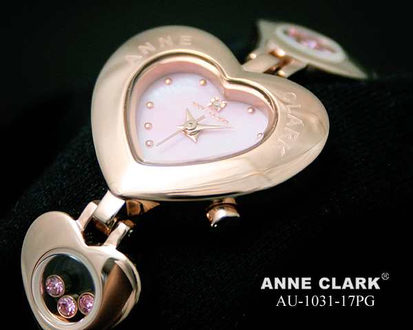 Anne Clark アンクラーク 腕時計 1p天然ダイヤ ハート型フェイス ムービングカラーストーン ピンクゴールド Au 1031 17pg レディース 送の通販はau Pay マーケット リコメン堂