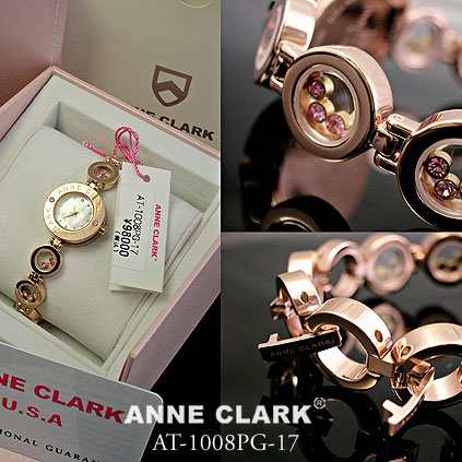 時計 レディース ブランド 腕時計 Anne Clark アン クラーク 1p天然ダイヤ入りレディースウォッチ At1008 17pg 送料無料 の通販はau Pay マーケット リコメン堂