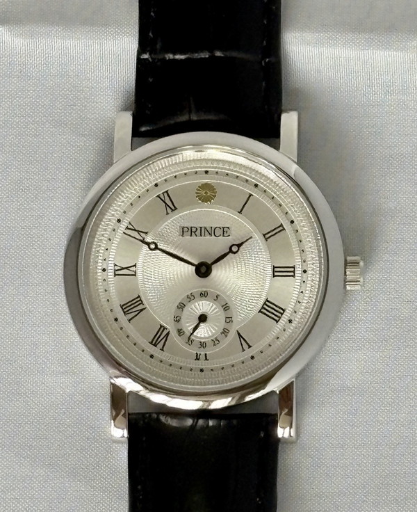 銀座村松時計店 昭和100年記念時計 メンズクオーツ腕時計 シルバー SM-101【送料無料】_1