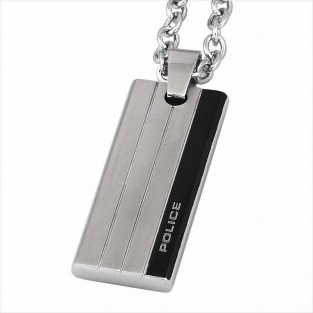 POLICE ポリス シルバーネックレス POLICE N INLINE おしゃれ プレゼント 贈り物 祝い品【送料無料】_1
