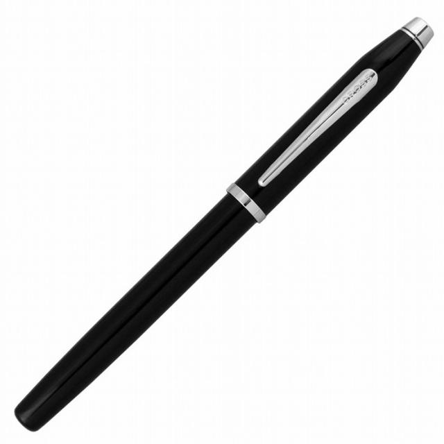CENTURY2 センチュリー2 AT0086-102 ブラックラッカーロジウムプレート 万年筆 ペン先 M 中字 おしゃれ プレゼント 贈り物 祝い品【送料_1
