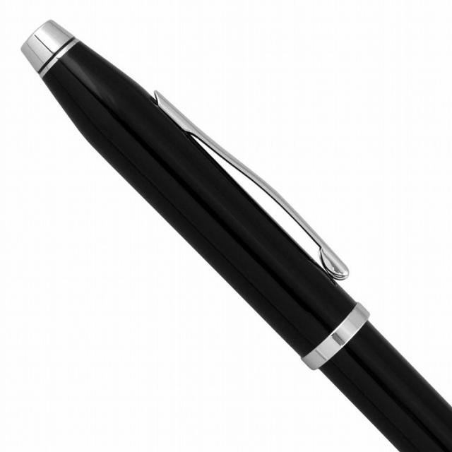 CENTURY2 センチュリー2 AT0086-102 ブラックラッカーロジウムプレート 万年筆 ペン先 M 中字 おしゃれ プレゼント 贈り物 祝い品【送料_3