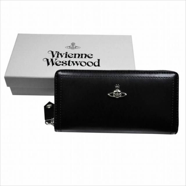 VIVIENNE WESTWOOD ヴィヴィアンウエストウッド NO.10 CAMBRIDGE 長財布 51050022 BLACK 18SS おしゃれ プレゼント 贈り物 祝い品【送料_3