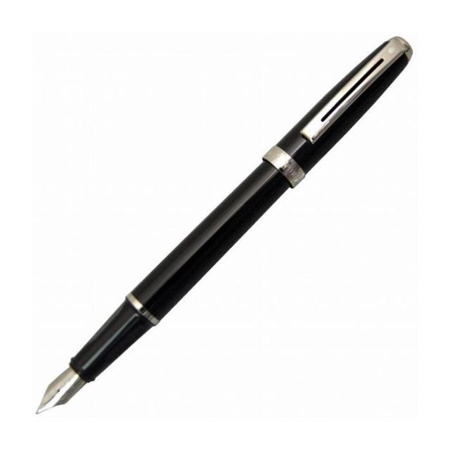 SHEAFFER シェーファー プレリュード ブラックラッカー 万年筆 ペン先 M 中字 おしゃれ プレゼント 贈り物 祝い品【送料無料】