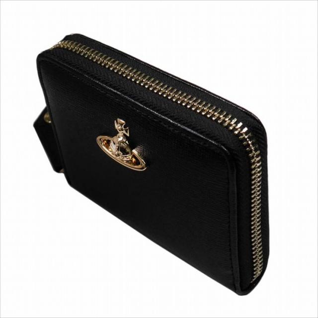 VIVIENNE WESTWOOD ヴィヴィアンウエストウッド NO.10 SAFFIANO 小銭入れ財布 51080001 BLACK 18SS おしゃれ プレゼント 贈り物 祝い品【_2