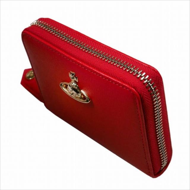 VIVIENNE WESTWOOD ヴィヴィアンウエストウッド NO.10 SAFFIANO 小銭入れ財布 51080001 RED 18SS おしゃれ プレゼント 贈り物 祝い品【送_2