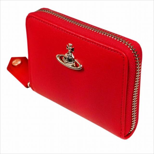 VIVIENNE WESTWOOD ヴィヴィアンウエストウッド NO.10 SAFFIANO 小銭入れ財布 51080001 RED 18SS おしゃれ プレゼント 贈り物 祝い品【送_4