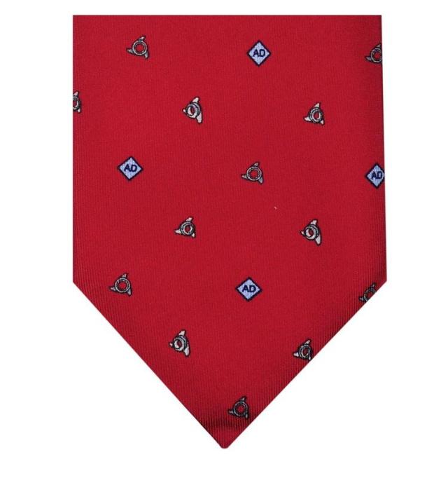 ダンヒル ネクタイ dunhill メンズ レッド シルク イタリア製 男性