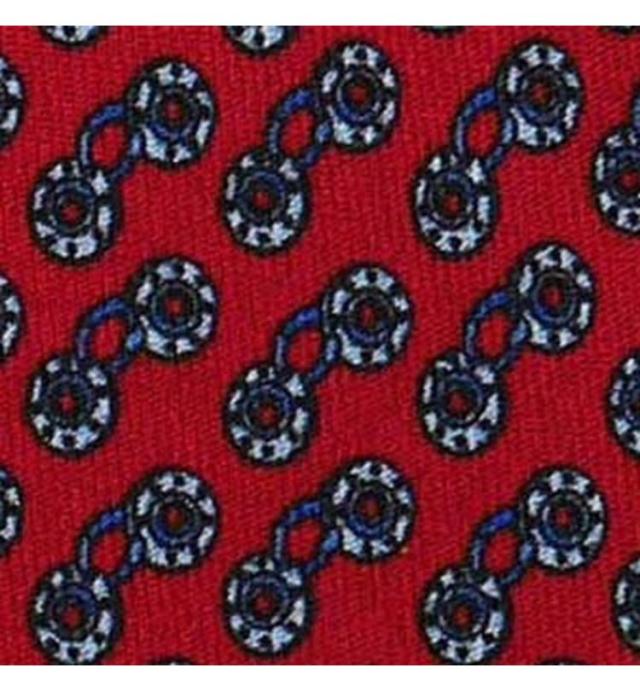 ダンヒル ネクタイ dunhill メンズ レッド シルク イタリア製 男性