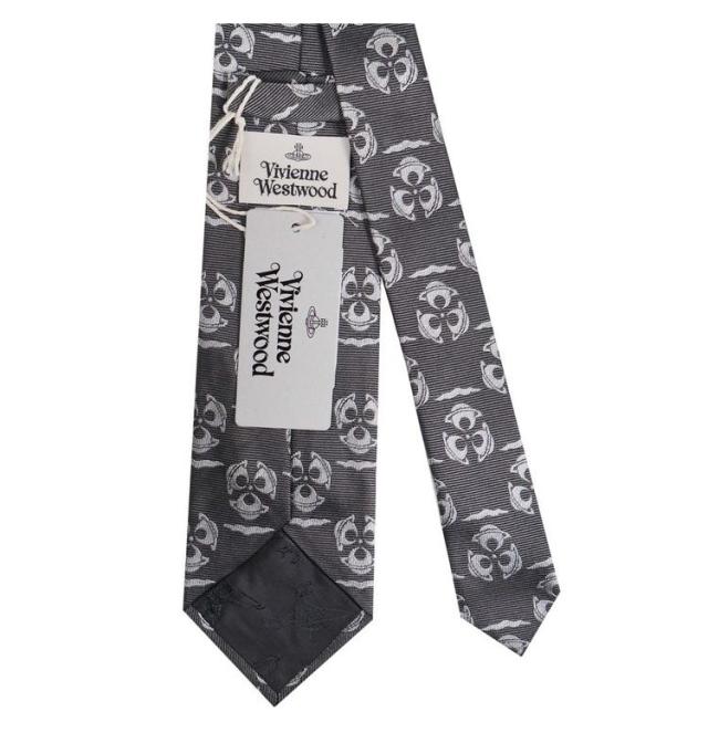 Vivienne Westwood ヴィヴィアンウエストウッド ネクタイ モールグレー