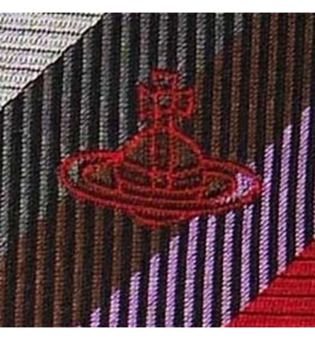 Vivienne Westwood ヴィヴィアンウエストウッド ネクタイ レッド メンズ ブランド シルク イタリア製 ビジネス プレゼント ギフト 結婚式 卒業式 入学式 入社式 成人式 バレンタイン 誕生日【送料無料】_3