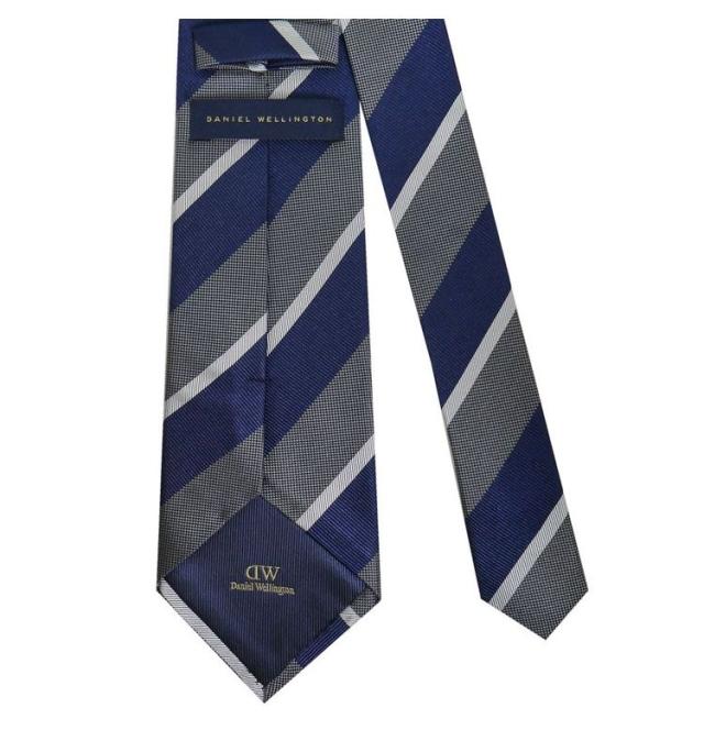 ダニエルウェリントン ネクタイ&タイバー&カフス 3点セットNAVY DW02800004(代引不可)【送料無料】_2