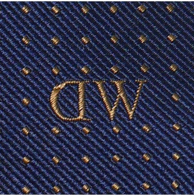 ダニエルウェリントン ネクタイ&タイバー&カフス 3点セットNAVY DW02800013(代引不可)【送料無料】_3