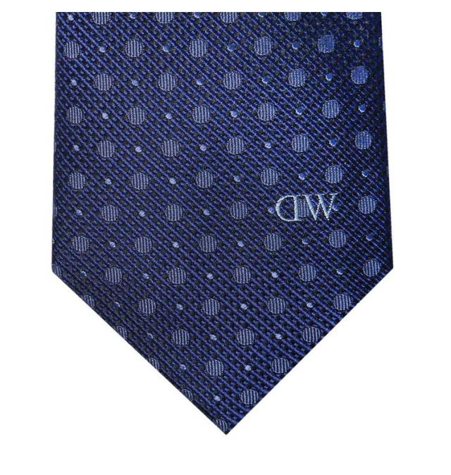 ダニエルウェリントン ネクタイ&タイバー&カフス 3点セットNAVY DW02800016(代引不可)【送料無料】_1