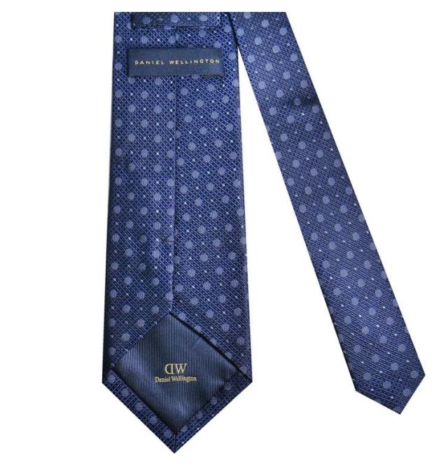 ダニエルウェリントン ネクタイ&タイバー&カフス 3点セットNAVY DW02800016(代引不可)【送料無料】_2