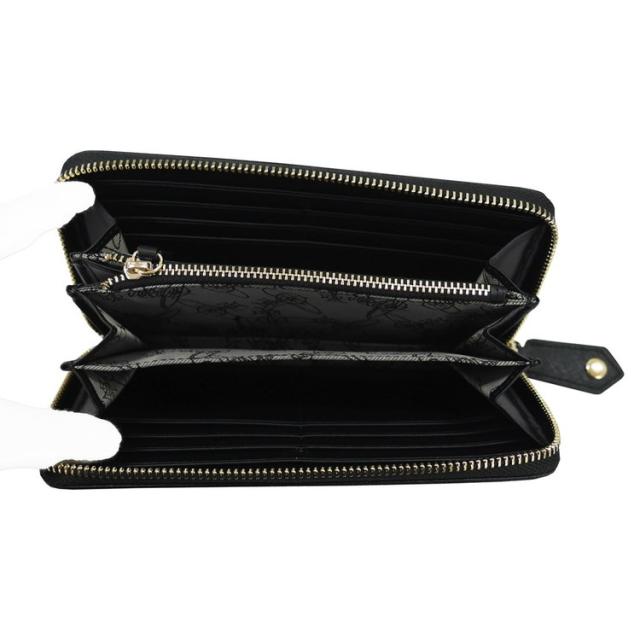 ヴィヴィアンウエストウッド 財布 Vivienne Westwood SAFFIANO 51050023-L001N ラウンドファスナー長財布 20223 N403 BLACK(代引不可)【送料無料】_3