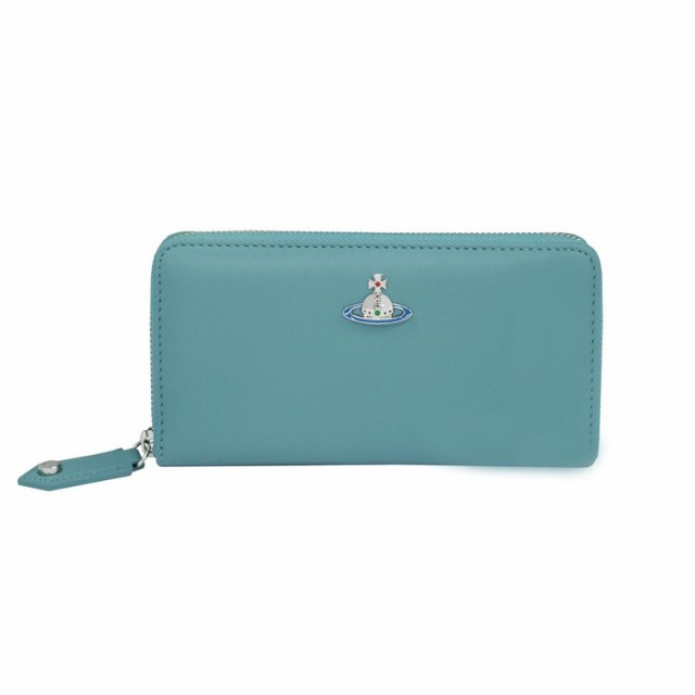 ヴィヴィアンウエストウッド 財布 Vivienne Westwood NAPPA 51050023-L001L ラウンドファスナー長財布 NAPPA LEATHER K407 BLUE(代引不可)【送料無料】