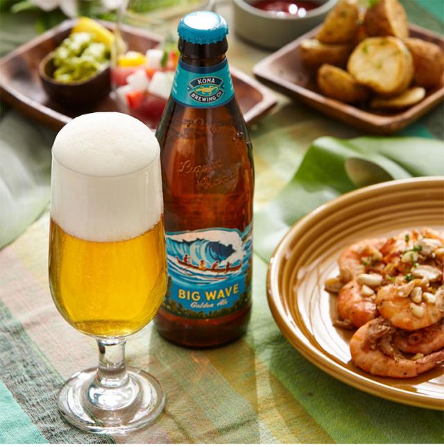 ビッグウェーブ ゴールデンエール 355ml 瓶 24本入 コナビール Bigwave Golden Ale Kona Beer 青 送料無料 の通販はau Pay マーケット リコメン堂